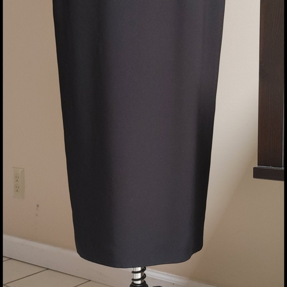 Tahari Black Long Gown 10 - Picture 5 of 15